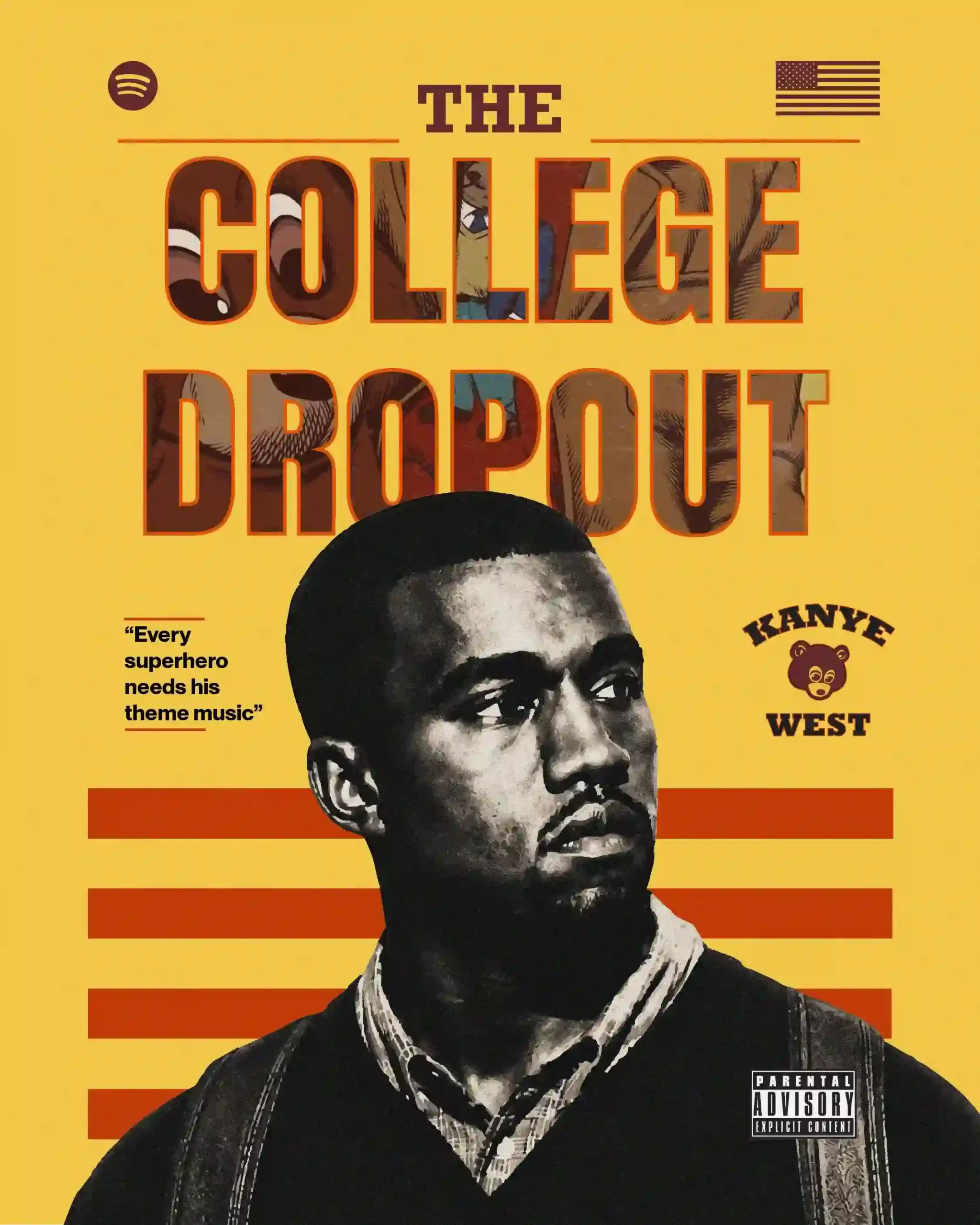 Kanye West concept poster